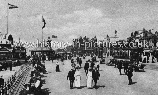 By the North Pier, Blackpool, Lancashire. c.1910